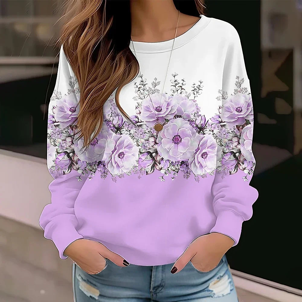 Roze Vintage Sweatshirt - Eva