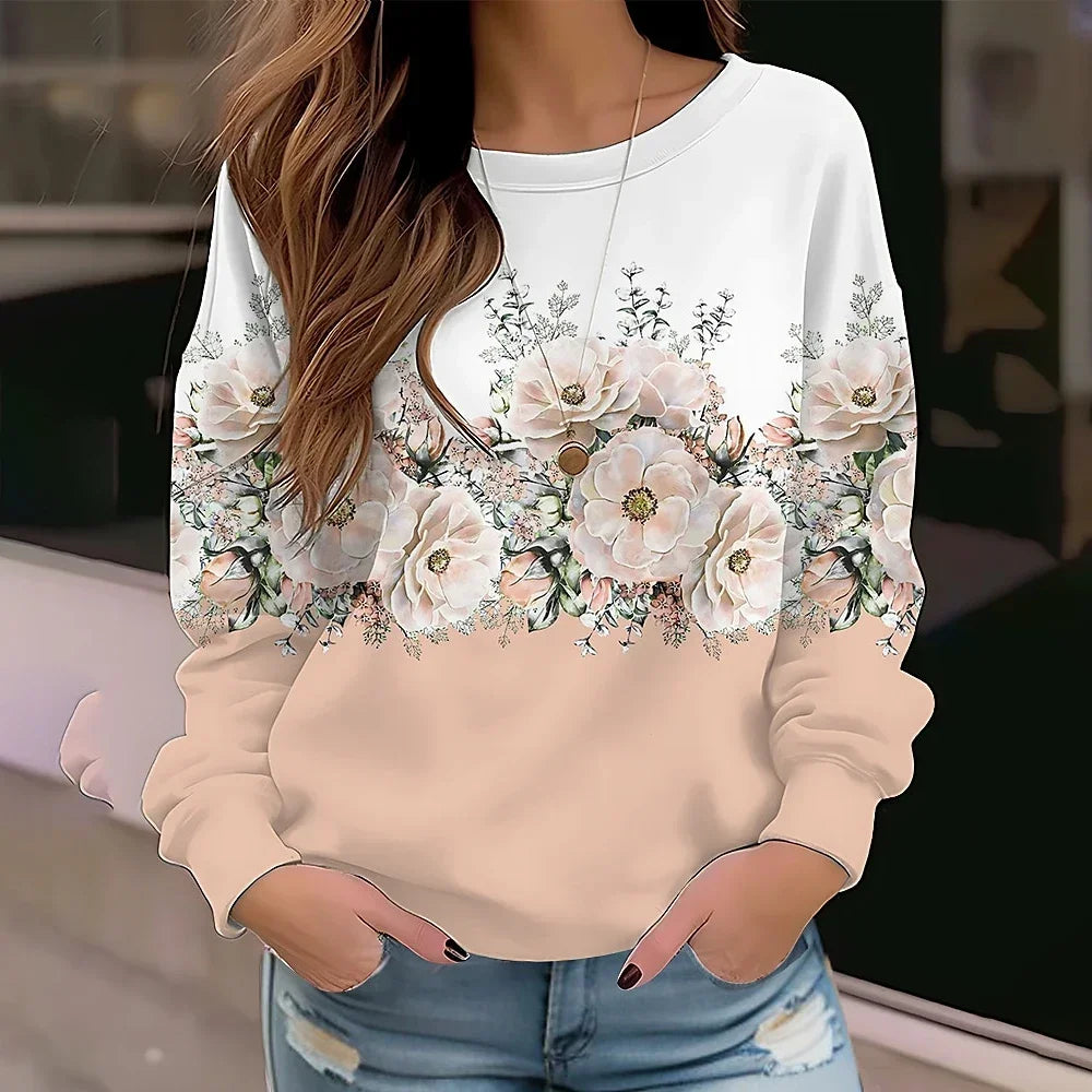 Roze Vintage Sweatshirt - Eva