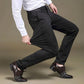 Ethan - Klassieke Zwarte Herenbroek met Stretch