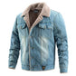 WarmVelvet Heren Spijkerjas – Comfort in Herfst/Winter