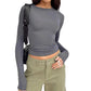 Retha - Hot-Pink Slim Fit Mesh T-shirt