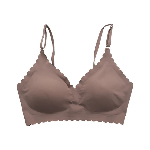 Camille - Milk Brown Naadloze Yogabra