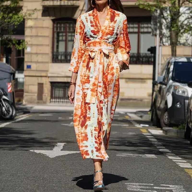 Fenou - Elegante Maxi Jurk