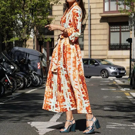 Fenou - Elegante Maxi Jurk