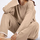 Bella Elegance: Chic Elastisch Gebreide Lounge Set - Comfort Ontmoet Klasse