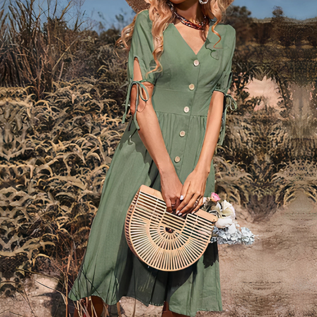 Jorien - Casual Midi-jurk