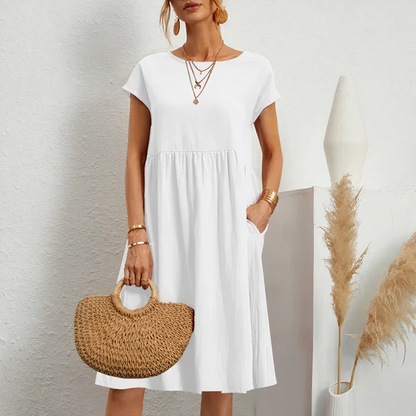 Tessa - Knielange Zomerjurk