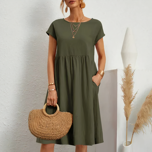 Tessa - Knielange Zomerjurk