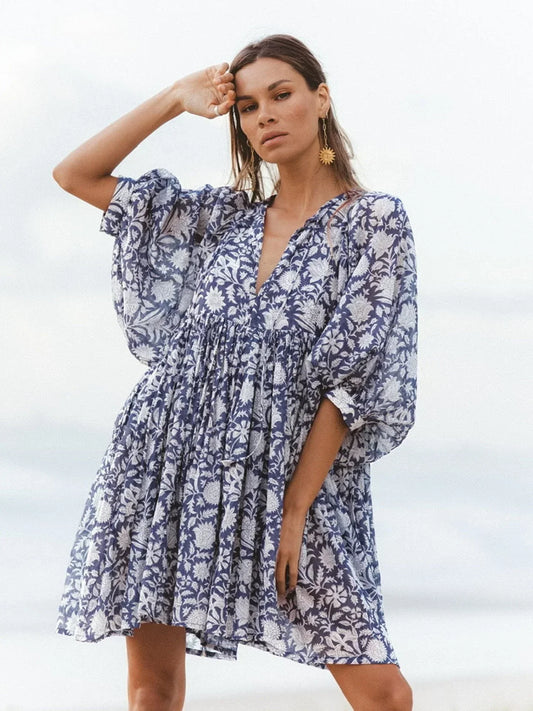 Aleida - Bohemien Mini Jurkje
