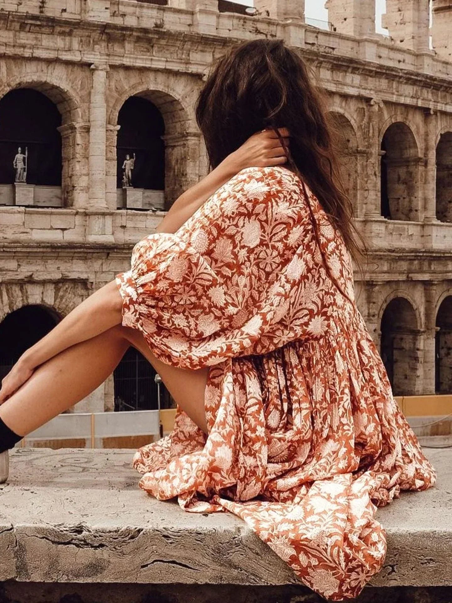 Aleida - Bohemien Mini Jurkje