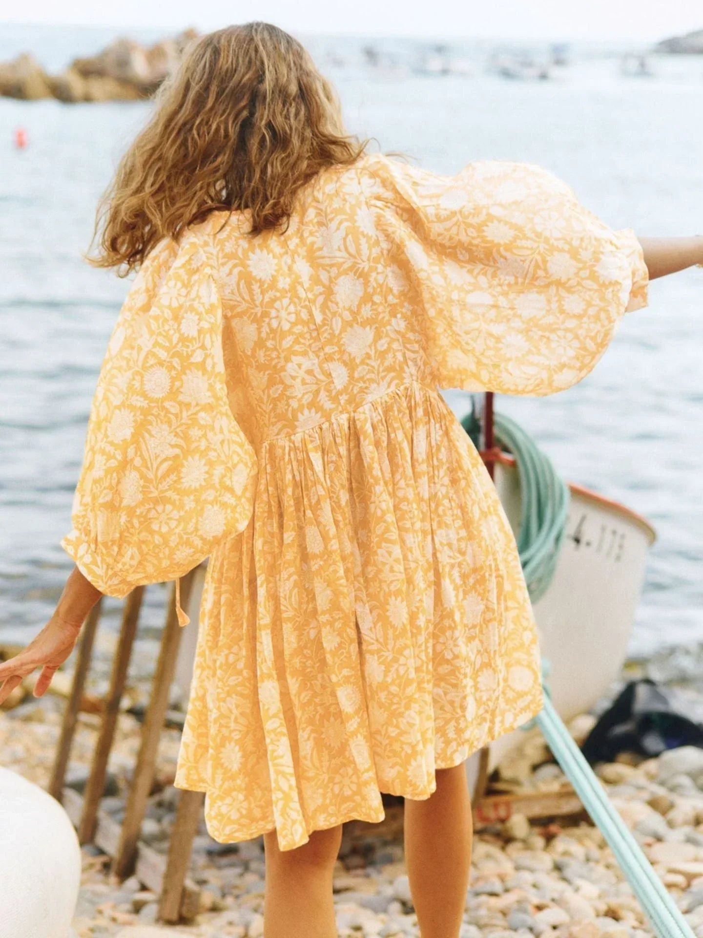 Aleida - Bohemien Mini Jurkje