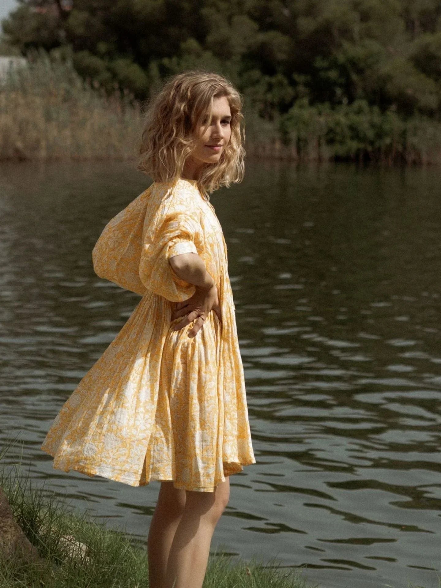 Aleida - Bohemien Mini Jurkje