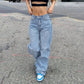 Brechte - Denim Hoge Taille