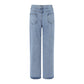 Brechte - Denim Hoge Taille