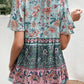Groen Boho Mini-Jurkje - Haidee