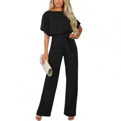 Vira - Elegante Abrikooskleurige Jumpsuit