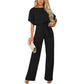 Vira - Elegante Abrikooskleurige Jumpsuit