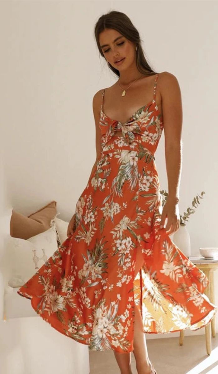 Quintia - Jurk Met Bloemenprint