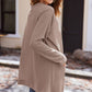 Stijlvolle Dames Wafelgebreide Cardigan met Zakken - Licht & Comfortabel