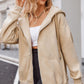 Comfort Chic: Dames Fleece Hoodie - Ruimvallend, Trendy & Warm