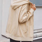 Comfort Chic: Dames Fleece Hoodie - Ruimvallend, Trendy & Warm