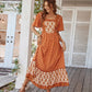 Noorleen - Elegante Vintage Bloemenjurk
