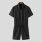 Groene Button-Down Romper Set - Liv