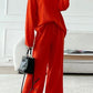 Elegante Lente Damespak - Casual & Losvallend in Effen Kleur