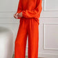 Elegante Lente Damespak - Casual & Losvallend in Effen Kleur