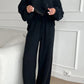 Elegante Lente Damespak - Casual & Losvallend in Effen Kleur