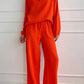 Elegante Lente Damespak - Casual & Losvallend in Effen Kleur