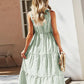 Eva - Blauwe Elegante Casual Overhemdjurk