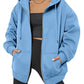 Comfort Chic: Dames Fleece Hoodie - Ruimvallend, Trendy & Warm