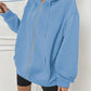 Comfort Chic: Dames Fleece Hoodie - Ruimvallend, Trendy & Warm