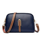 Beige Lederen Messenger Tas - Gweneth