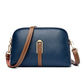 Beige Lederen Messenger Tas - Gweneth