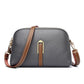 Beige Lederen Messenger Tas - Gweneth