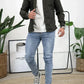 Abrikoos Overhemdjack met Knoopsluiting - Gregory