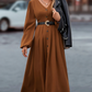 Olina - Elegante Herfstjurk