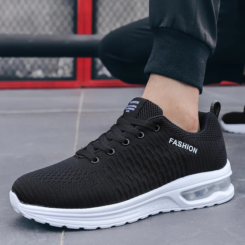 Zwarte Casual Sneakers - Kevin