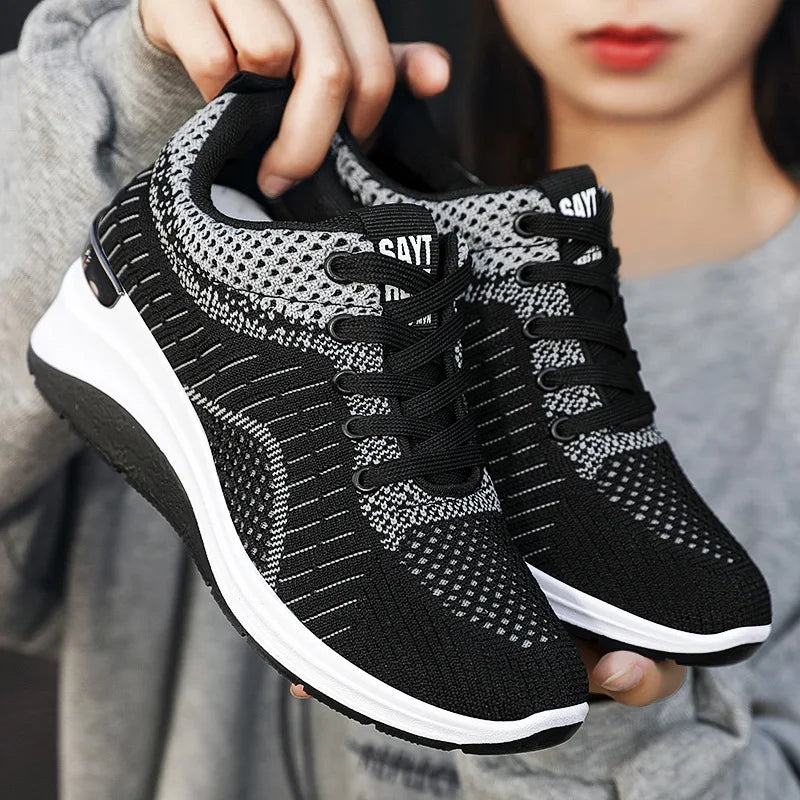 Grijze Orthopedische Sneakers - Ella