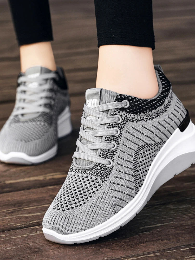 Grijze Orthopedische Sneakers - Ella