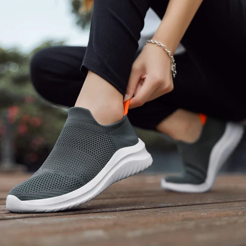 Saskia - Mesh Slip-on Sneakers