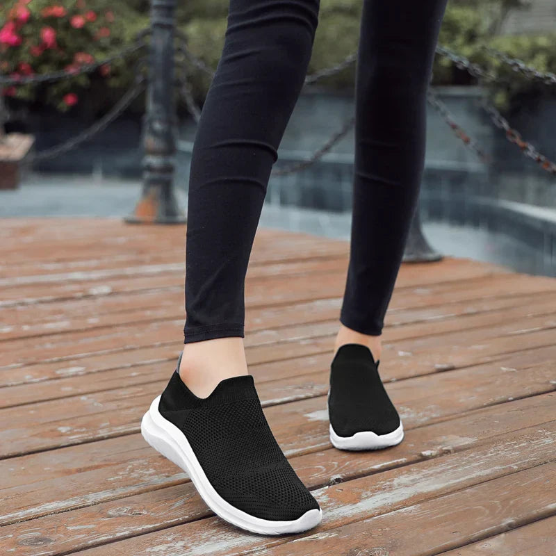 Saskia - Mesh Slip-on Sneakers