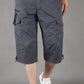 Jermaine - Grijze Casual Cargo Shorts