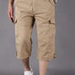 Jermaine - Grijze Casual Cargo Shorts
