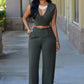 Baukje - Elegante V-hals Jumpsuit