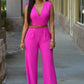 Baukje - Elegante V-hals Jumpsuit