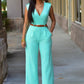 Baukje - Elegante V-hals Jumpsuit
