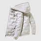 Elegante Winterwarmte: Mountain Majesty Hooded Down Jacket – Stijlvol in de Stad & Klaar voor de Piek